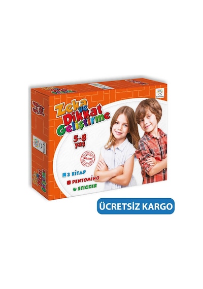 Zeka ve Dikkat Geliştirme Seti 5-8 Yaş