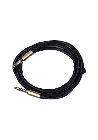 1.8 Metre 6.35 Mm To 6.35 Mm Ses Kablosu - Stereo Çivi Jak Enstrüman Ve Amfi Bağlantı Kablosu