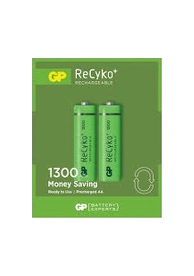 Gp Recyko 1300mah Aa Şarjlı Kalem Pil 132c133 2li Kart 5580