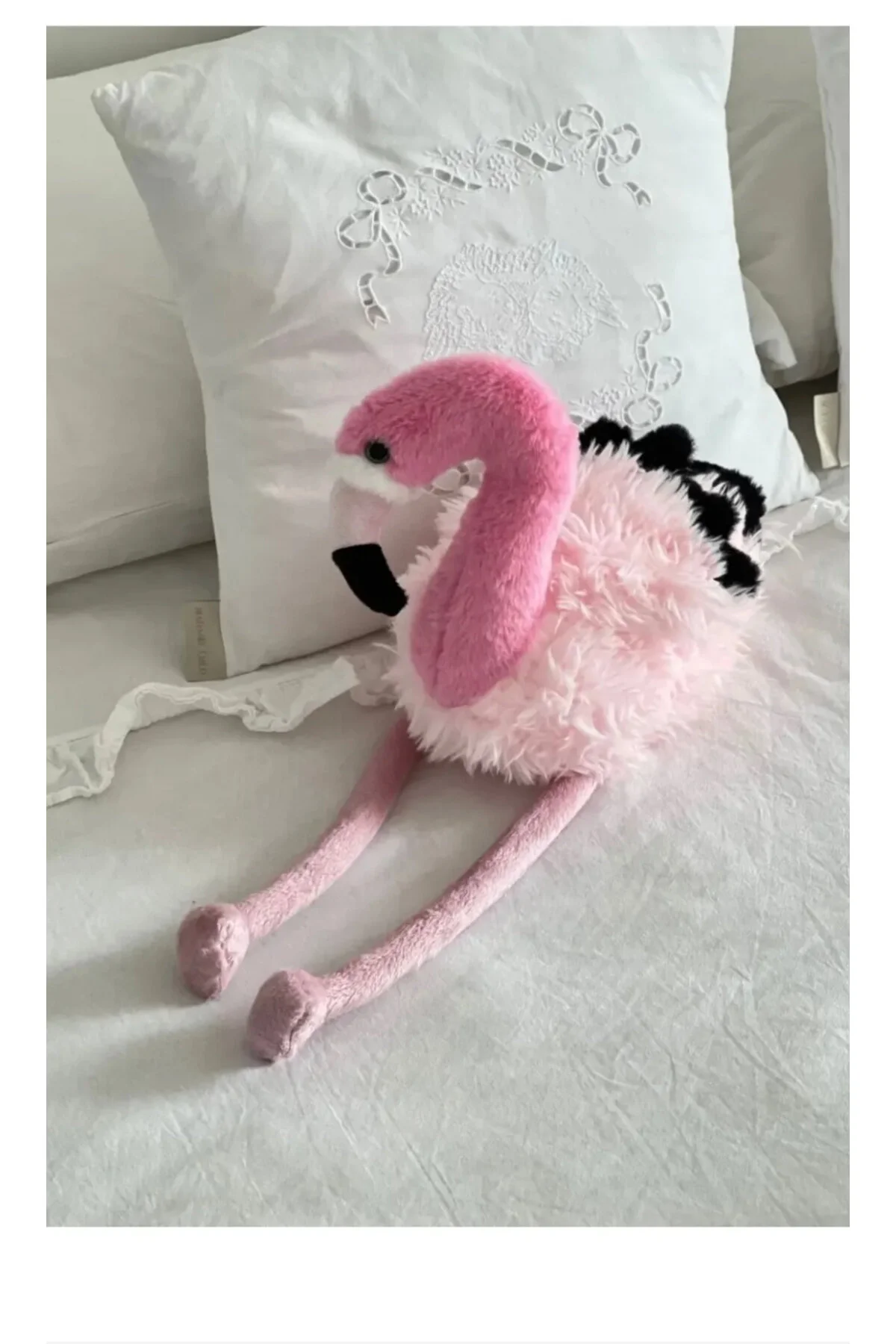 Flemingo Peluş Büyük Boy Üretici Firma Açık Pembe