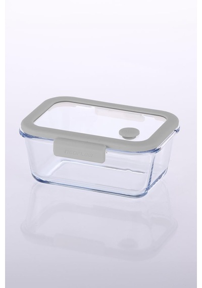 Neoflam Glace Vakumlu Cam Saklama Kabı 800 Ml Gri Sku: Smg8690010172440 Açık