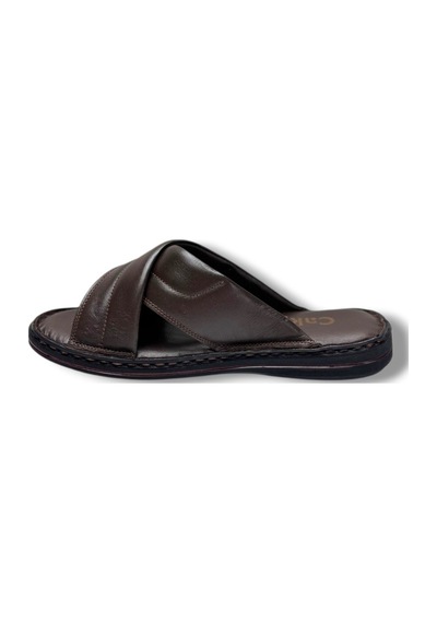 Cakgo 170-26 Hakiki Deri Ultra Soft Çapraz Bant Anatomik Erkek Terlik 40-47 Kahverengi Cakgo 170-26 Hakiki Deri Ultra Soft Çapraz Bant Anatomik Erkek Terlik 40-47 Kahverengi