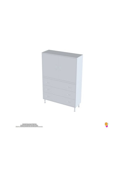 Modilayn İlkim 90 X 138 X 32,5 Cm' Lik Kapak İçi Çift Raflı Ve 3 Çekmeceli Düzen Harikası Dolap Beyaz Modilayn İlkim 90 X 138 X 32,5 Cm' Lik Kapak İçi Çift Raflı Ve 3 Çekmeceli Düzen Harikası Dolap Beyaz