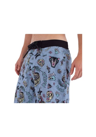 Hurley Hurley Phantom Art 18 Erkek Mavi Astarsız Boardshort 2241