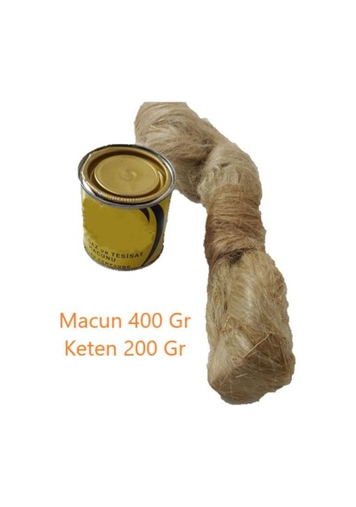 Keten Ve Macun Seti Doğalgaz Macunu Ve Tesisat Kendiri Birlikte