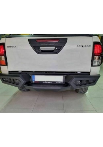 Amarok Off Road Arka Tampon Koruma 2010-2021 Aqm-m20