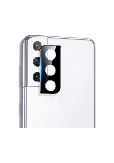 Microsonic Samsung Galaxy Uyumlu S21 Plus Kamera Lens Koruma Camı V2 Siyah
