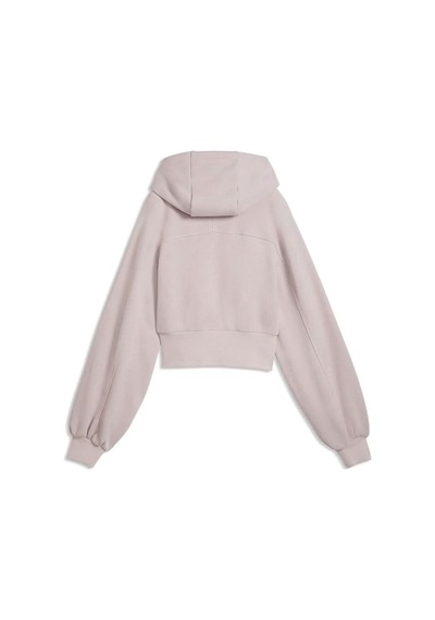 Puma Ess Cropped Hoodie Kadın Sweatshirt 636671-49 Pembe