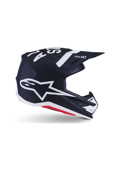 Alpinestars S-m7 Dasher Off-Road Kaskı Siyah Beyaz