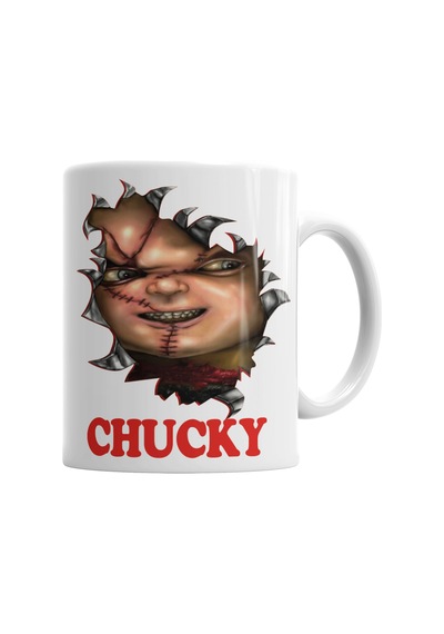 Chucky Kupa Bardak Porselen No34448 Karışık