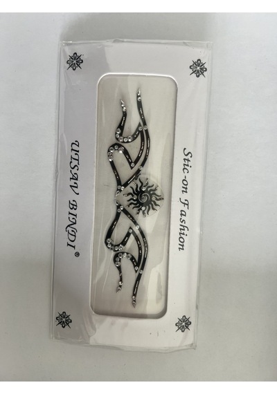 Airbrush Tattoo Taşlı Yapıştırma Dövme 3'lü Set14