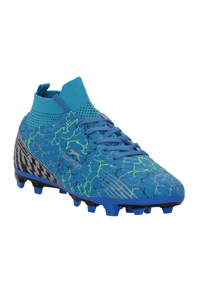 Slazenger Corner Erkek Halı Saha Saks Mavi Futbol Ayakkabısı Çok Renkli