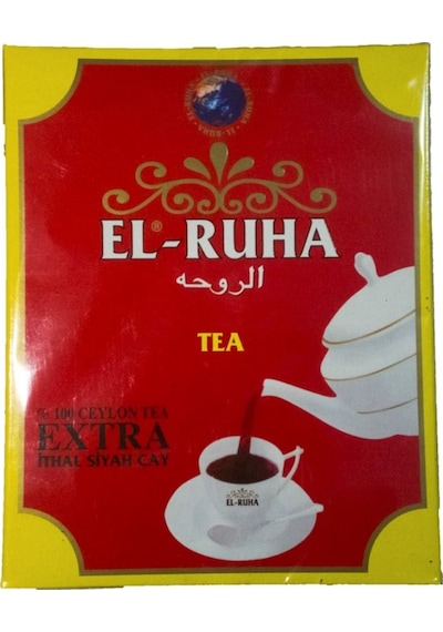 El-Ruha Ceylon Extra İthal Siyah Dökme Çay 400 G