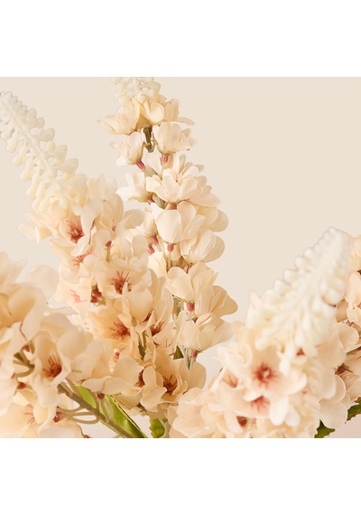 Deco Sümbül 5'li Dal Çiçek - Krem - 55 Cm
