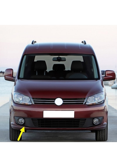 Vw Caddy 2011-15 Sağ Ön Sis Farı Kapağı Krom Çerçeveli 1t0853666t