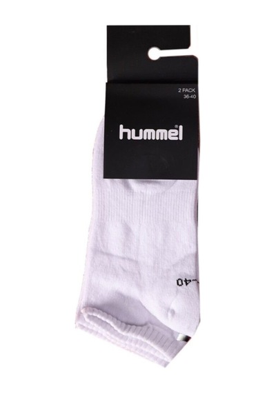 Hummel Midi 2pack Beyaz Spor Çorap