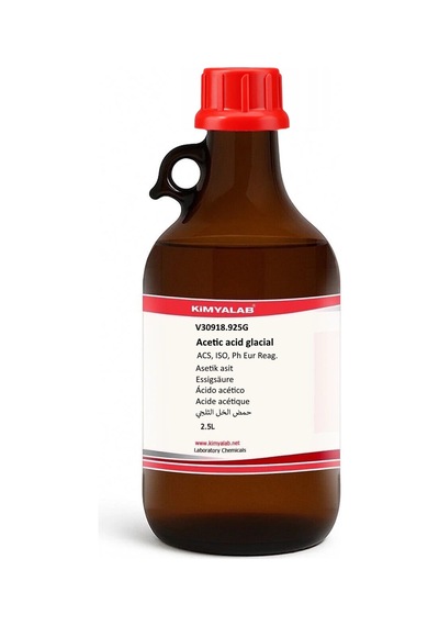 Kimyalab Glasiyel Asetik Asit Sirke Asiti Acetic Acid G 2500 ML
