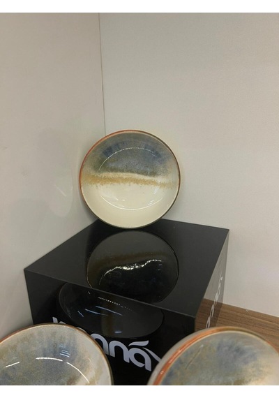 6'lı Fium Hygge Deep Plate 10 Cm 130 Cc Kahvaltı/sos/meze Çok renkli