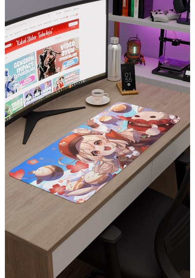 Klee Genshin Impact Anime Gacha V3 - 70x30 Xl Gaming Mouse Pad Fare Altlığı