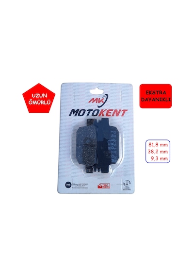 415 Arka Fren Disk Balatası Mtk Honda Forza 250 18-23 Nss 300 Forza 13-22 Adv 350