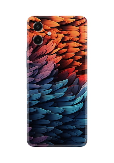 Samsung Galaxy Uyumlu A07 Sm-a075f Kılıf Boutique Baskılı Resimli Yapraklar Pcode -090