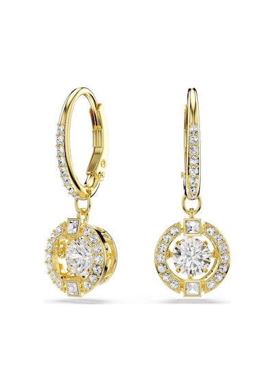 5758095 Swarovski Küpe Una:pe Rnd Sp Dc Whıte/gos Metalik