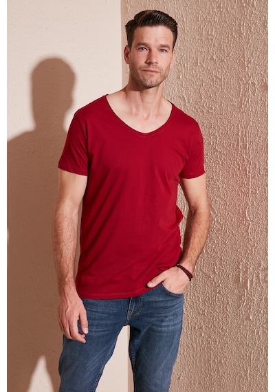 Buratti Erkek T Shirt 5412001-Kırmızı