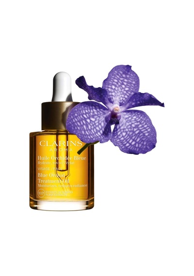 Clarins. Blue Orchid Bakım Yağı - Nemlendirir, Parlaklığı Geri Kazandırır 30 Ml