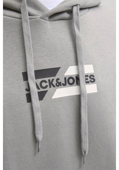 Jack & Jones Erkek Sweat 12268422 Gri Gri