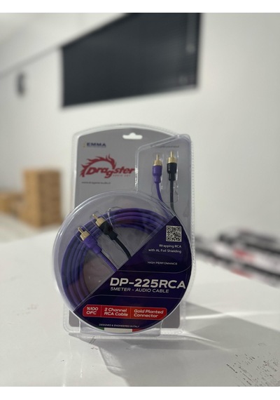 Dragster Dp-225 Ofc Rca Kablo 5 Metre Profesyonel