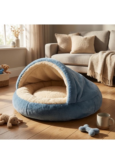 Kanguru Model Yuvarlak Kedi/köpek Yatağı