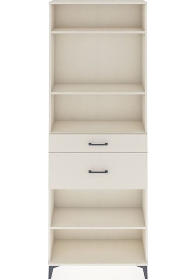 Arges Dolap 4 Raflı 2 Çekmeceli 88x30x243 Aytaşı-aytaşı Aytası