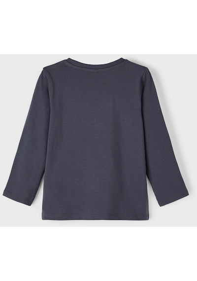 Name It Bisiklet Yaka Baskılı Antrasit Erkek Çocuk Sweatshirt 13221192 001 Antrasit