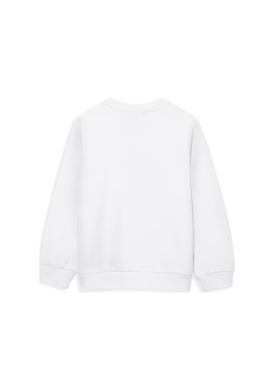 Mavi - Miav Baskılı Beyaz Sweatshirt 6610031-620 Beyaz