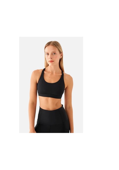 Markahit Superstacy Stella Orta Destekli Spor Bra Ss3406 Siyah