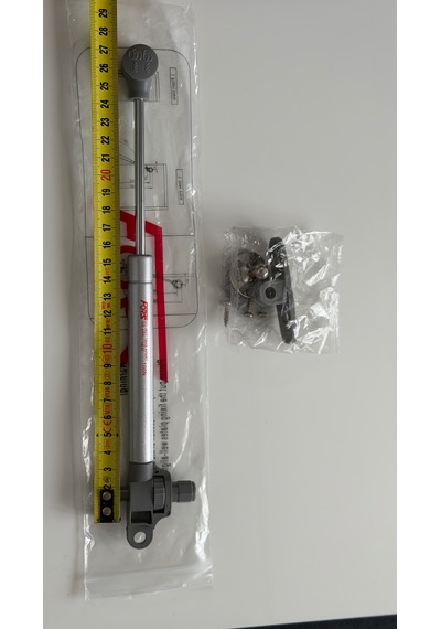Fors Frenli Yavaş Kapanan Gazlı Amortisör Piston 100 N Gri