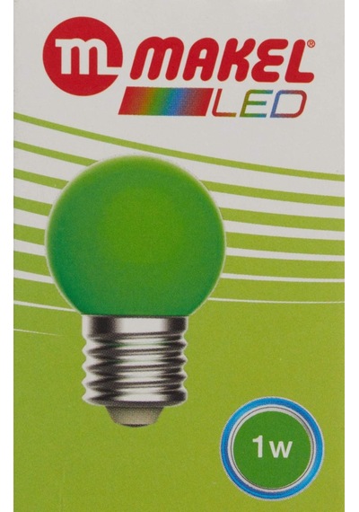 Makel Led Gece Lambası, 1 W, E27 Duy, Yeşil Sku: Zeusb07cjb2qlx