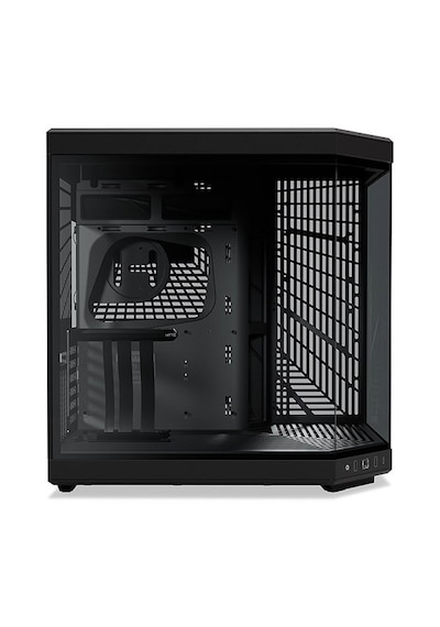 Hyte Y70 Pitch Black Temperli Cam Usb 3.2 E-atx Dual Chamber Mid Tower Bilgisayar Kasası