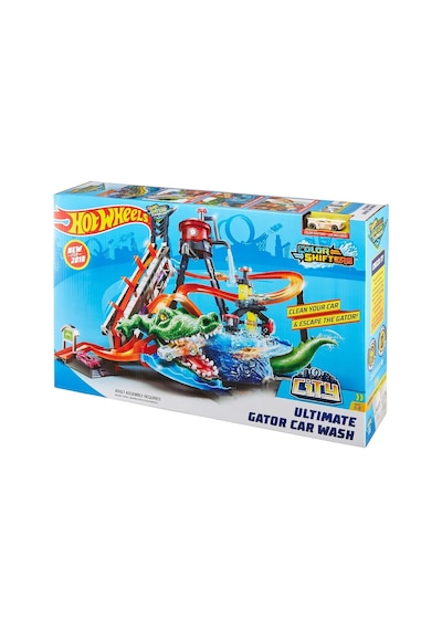 Hot Wheels Renk Değiştiren Arabalar Timsah Oyun Seti Ftb67