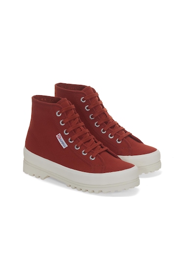 Superga 2341 Alpina Unisex Kahverengi Bilekli Sneaker Kahverengi-270