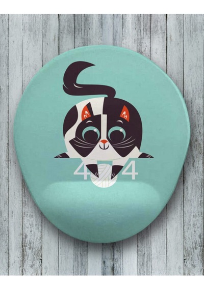 Error Oval Bilek Destekli Mouse Pad Mousepad