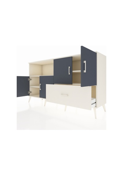 Hyperion Konsol 4 Raflı Tek Çekmeceli 4 Kapaklı 176x44x99 Aytaşı- Aytaşı-antrasit/aytaşı Hyperion Konsol 4 Raflı Tek Çekmeceli 4 Kapaklı 176x44x99 Aytaşı- Aytaşı-antrasit/aytaşı