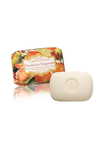 Saponificio Artigianale Fiorentino Sabun 200 Gr 7 - Tangerine And Bergamot