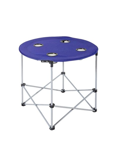 Katlanır 4 Kişilik Kamp Masası 71 Cm Lacivert