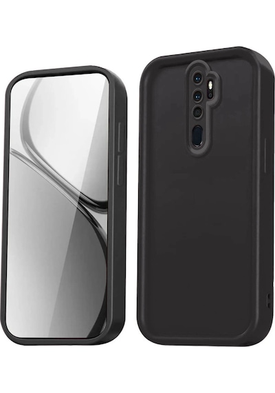 Xiaomi Redmi Note 8 Pro Kılıf Viera Silikon - Siyah -
