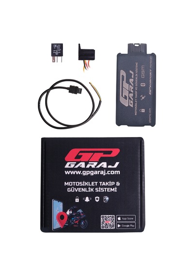 Gp Garaj Tkp001 Motosiklet Takip Ve Güvenlik Sistemi + Blokaj Sistemi + 2 Yıllık Lisans