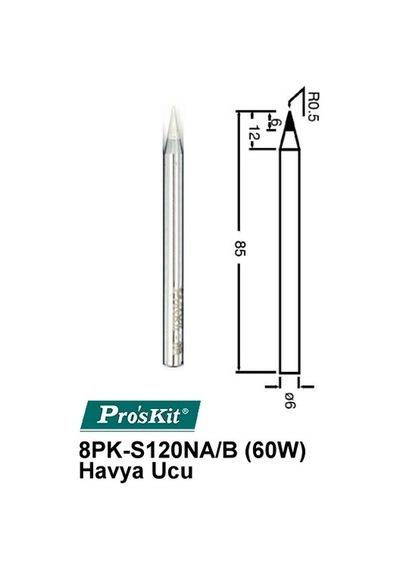 Antenci-Proskit 60Watt Havya Ucu Sı-S120T-6B