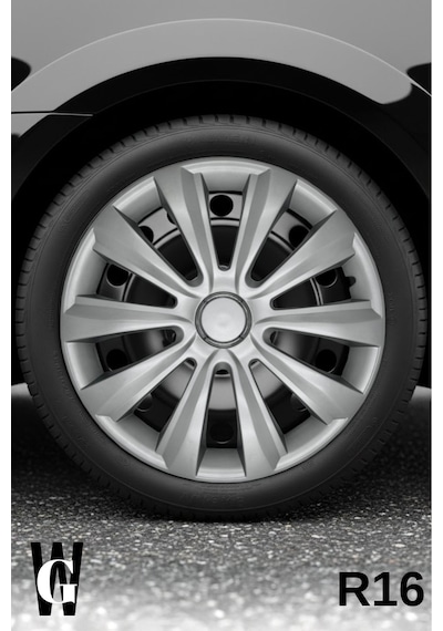 Opel Astra 16 İnç Jant Kapağı 4 Adet Gri G119