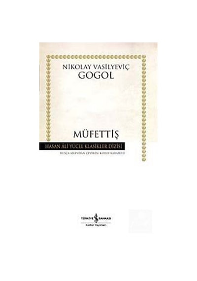 Müfettiş Karton Kapak / Nikolay Vasilievich  Gogol