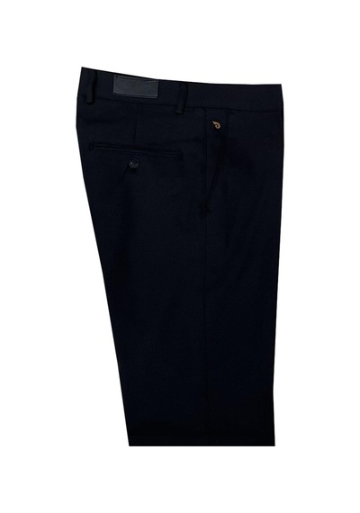 Classics Men Caserta Klasik Fit Likralı Erkek Kanvas Pantolon - 7516 Siyah